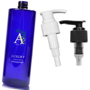 500ml Cobalt Blue Moisturiser Pump Bottle