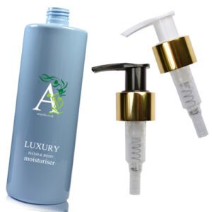 500ml Luxury Light Blue Moisturiser Pump Bottle