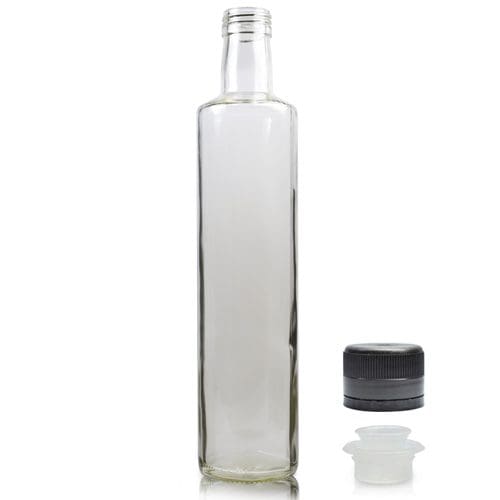 500ml Glass Dorica Bottle & Pour Cap