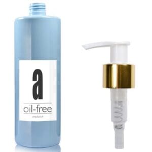 500ml Luxury Light Blue Moisturiser Pump Bottle