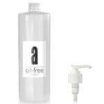 500ml White PET Plastic Bottle & Lotion Pump