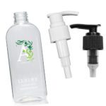 200ml Clear Flex Oval Moisturiser Pump Bottle