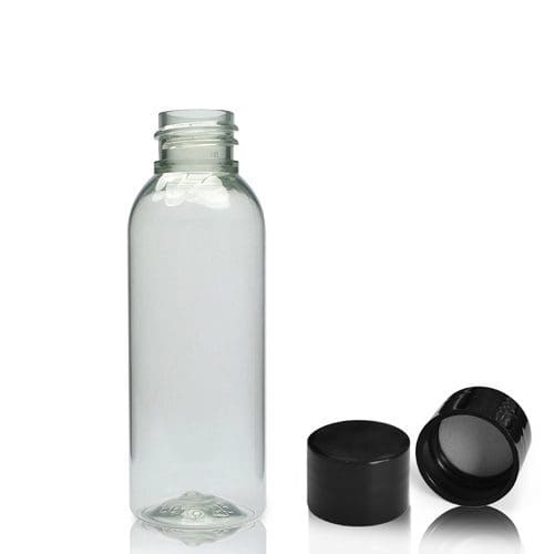 50ml rPET Boston Bottle With Screw Cap