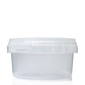 90ml Clear Plastic Food Pot