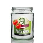 300ml Clear Glass Pasta Sauce Jar
