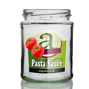 500ml Clear Glass Pasta Sauce Jar