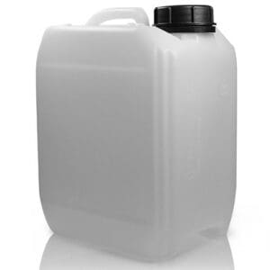 5 Litre UN Natural Stackable Jerry Can & DIN51 T/E Cap