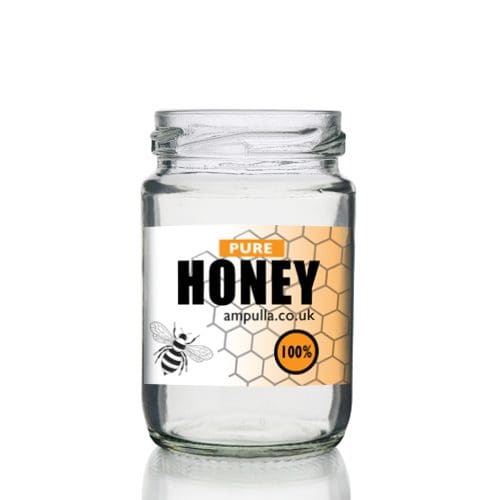 106ml Glass Honey Jar Ampulla Packaging 0161 367 1414