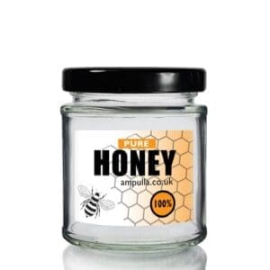 190ml Glass Honey Jar With Lid