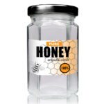 190ml hex honey jar