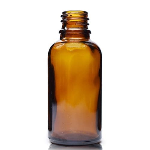 30ml amber glass dropper bottle