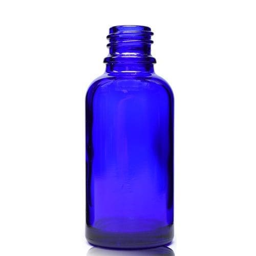 30ml Blue Glass Dropper Bottle