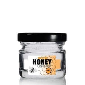30ml Mini Glass Honey Jar With Lid