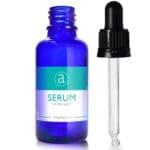 30ml Blue Glass Serum Bottle With T/E Pipette