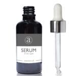 30ml Black Glass Serum Bottle With Luxury Pipette