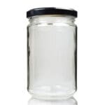 314ml Clear Glass Jar With Lid