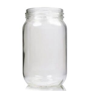 370ml Glass Food Jar (No Lid)