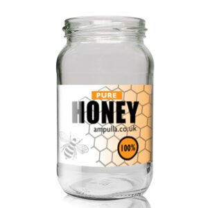375ml Glass Honey Jar