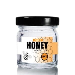 41ml Mini Glass Honey Jar With Lid