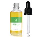 50ml Clear Glass Serum Bottle With Glass Pipette & Wiper