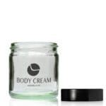 60ml Clear Glass Cream Jar