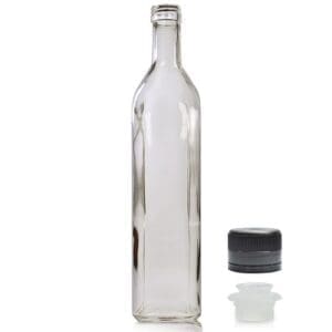 500ml Glass Marasca Bottle & Pouring Cap