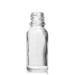 15ml Clear Glass Skincare Bottle With Glass Pipette