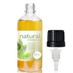 100ml Clear Glass Essential Oil Bottle With Dropper Cap