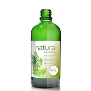 100ml Green Glass Essential Oil Bottle