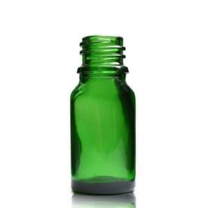 10ml Green Glass Essential Oil Bottle With T/E Glass Pipette