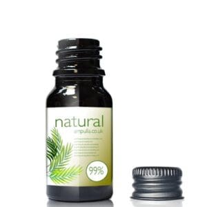 10ml Black Dropper Bottle With Aluminium Cap