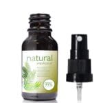 15ml Black Glass Spray Bottle