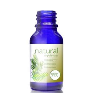 15ml Blue Glass Dropper Bottle