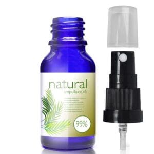 15ml Blue Glass Spray Bottle