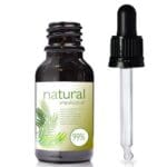 15ml Black Glass Dropper Bottle With Glass Pipette