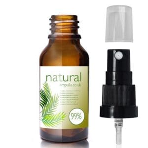 20ml Amber Glass Spray Bottle