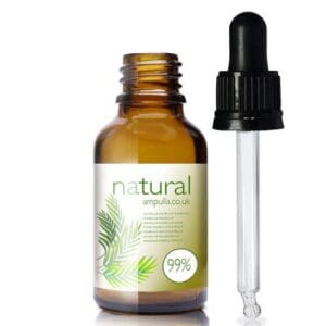 25ml Amber Bottle With Tamper Evident Pipette