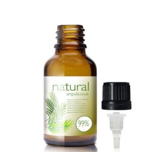 25ml Amber Glass Bottle with dropper cap