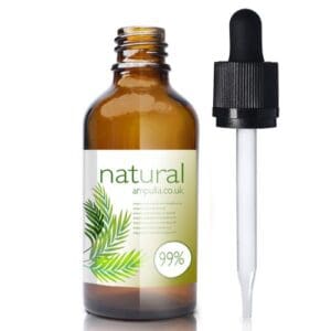 30ml Amber Glass Essential Oil Bottle With CRC Glass Pipette