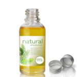 30ml Clear Glass Essential Oil Bottle With Aluminium Cap