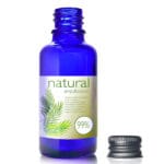 30ml Blue Glass Essential Oil Bottle With Aluminium Cap