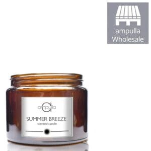500ml Amber Glass Candle Jar