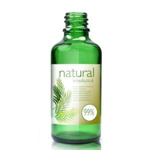 50ml Green Glass Essential Oil Bottle
