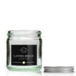 60ml Clear Glass Candle Jar