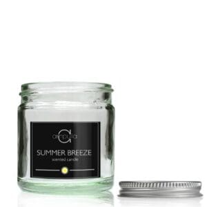60ml Clear Glass Candle Jar
