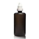 100ml Black LDPE Plastic Bottle
