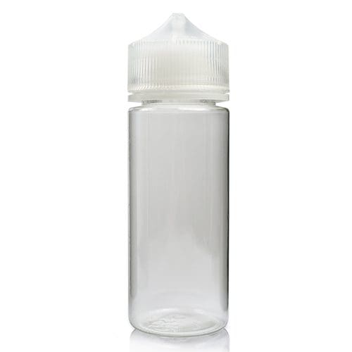 120ml Clear Plastic Unicorn Bottle