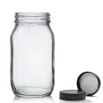 175ml Clear Glass Pharmapac Jar With Cap