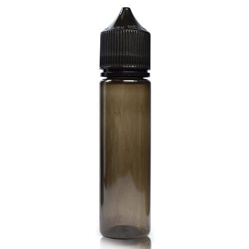 60ml Black Plastic Unicorn Bottle