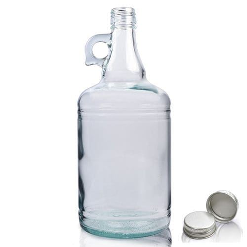 1000ml Glass Demijohn Bottle With Aluminium Cap